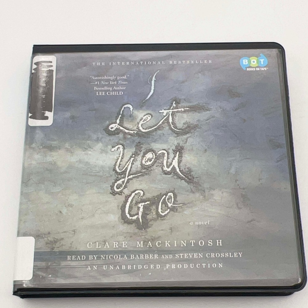 I Let‎ You Go Clare Mackintosh Audiobook 10 CD Unabridged Books on Tape Thriller